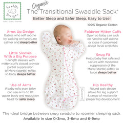 SwaddleDesigns foldover cuffs open or closed to protect from scratches while enabling self-soothing.