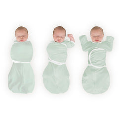 SwaddleDesigns Organic Omni Swaddle Arm-Up Sleeves provide cozy support for newborns and gentle self-soothing.