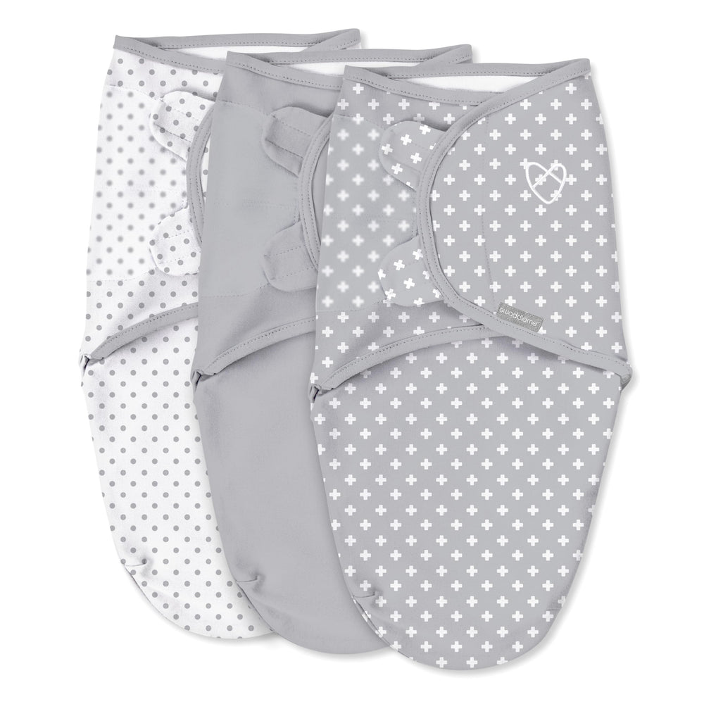 SwaddleMe Original swaddle with adjustable wings for a secure, soothing fit.