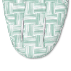 SwaddleMe Luxe swaddle with easy-change zipper for quick diaper changes