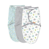 SwaddleMe Original Swaddle arms-in with secure wings for a calm, snug fit.
