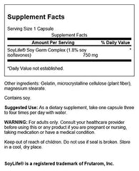 Swanson Soy Isoflavones capsules ready for easy daily dosing.