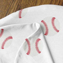 Sweet Jojo Designs cover on a nursing pillow simplifies quick changes while you feed.