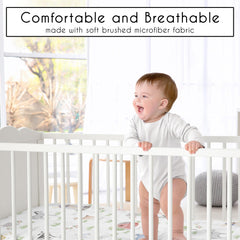 Sweet Jojo Designs farm animals motif featuring cows and horses for playful sleep space.