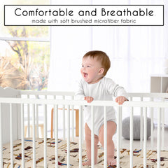 Sweet Jojo Designs US-made nursery sheet supports comfortable sleep routines