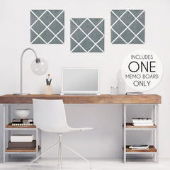 Sweet Jojo Designs memo board ribbon detail for slipping photos and notes
