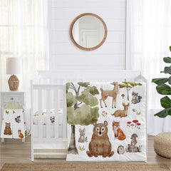 Sweet Jojo Designs woodland animals blanket for nursery warmth and texture