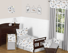 Sweet Jojo grey fabric memory board on wall with metal hanger for easy mounting.