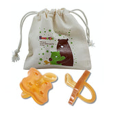Sweetie star shaped rubber pacifier for soothing comfort in early months