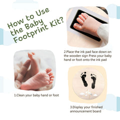 Sweety Baby clean-touch ink pad for mess-free handprints.
