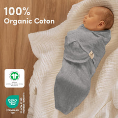 Sweety Fox Mist organic cotton close-up highlighting breathable, skin-friendly fabric