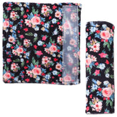 SWESEN baby car seat belt cover floral soft protects skin from belt rubbing