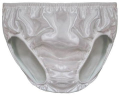 Swimsters My Pool Pal adult swim diaper in white, discreet under swimwear and helps contain solids.