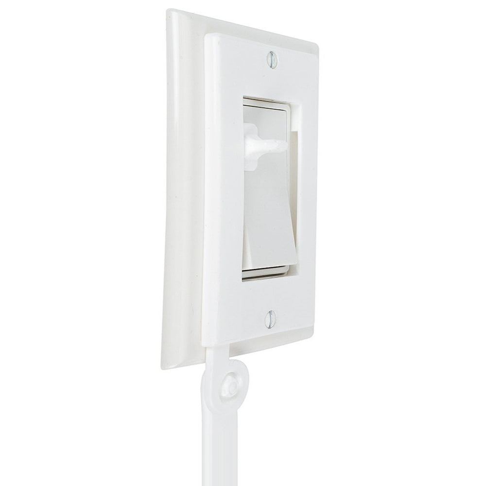 Switch Xtender Decora top-mount extends reach for kids to operate lights.