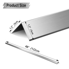 SWPEC metal corner protector close-up texture showing rust-resistant aluminum surface.