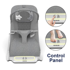 SYCYH Baby Bouncer music option delivers soft lullabies to soothe and entertain