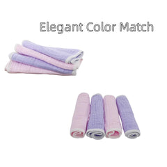 Synrroe pink-purple colorway burp cloths for baby care