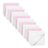 Synrroe six-layer muslin burp cloth showing absorbent texture.