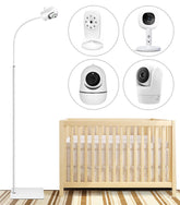 SZAOYU flexible-height floor stand supporting DXR-8 Pro for stable baby monitoring