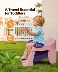 Szwbee potty splash guard helps prevent spills during potty time.