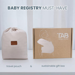 TAB adjustable-size strap in use demonstrating easy one-handed wear