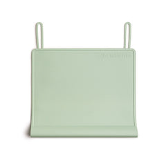 The Table Tyke teething-edge bumper placemat protects tables during meals.