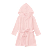 TADO MUSLIN baby hooded bathrobe in soft organic cotton for quick drying after bath