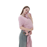 TADO MUSLIN baby wrap with center marker aids fast, secure wrapping.
