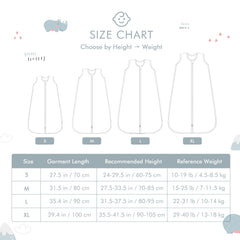 TADO MUSLIN sleep sack safety tab protecting the baby's chin during sleep transitions.