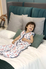 TADO MUSLIN sleep sack 1.0 tog quilted design for balanced warmth throughout the night