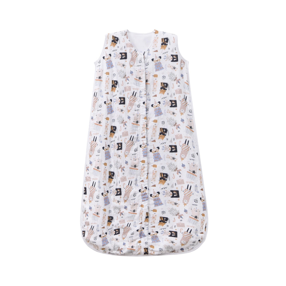 TADO MUSLIN Sleep Sack 2–4T on crib for light warmth and comfort