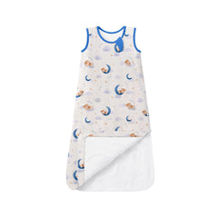 TADO MUSLIN Bee design shows soft fabric ideal for peaceful naps.