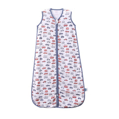 TADO MUSLIN sleep sack shows four-layer muslin for breathable comfort