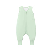 TADO MUSLIN sleep sack with legs, front view, cozy for active toddlers.