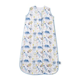 Tado Muslin Toddler Sleep Sack fabric closeup showing breathable four layer muslin for comfort.