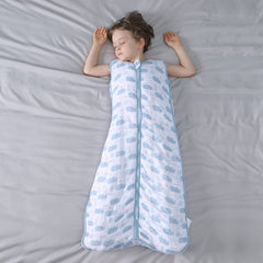 TADO MUSLIN Rhino pattern side view sleep sack for toddlers