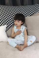 TADO MUSLIN two-way zipper enables quick diaper changes during night-time use.