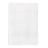 Tadpoles toddler crib comforter in brushed microfiber offers soft breathable warmth.