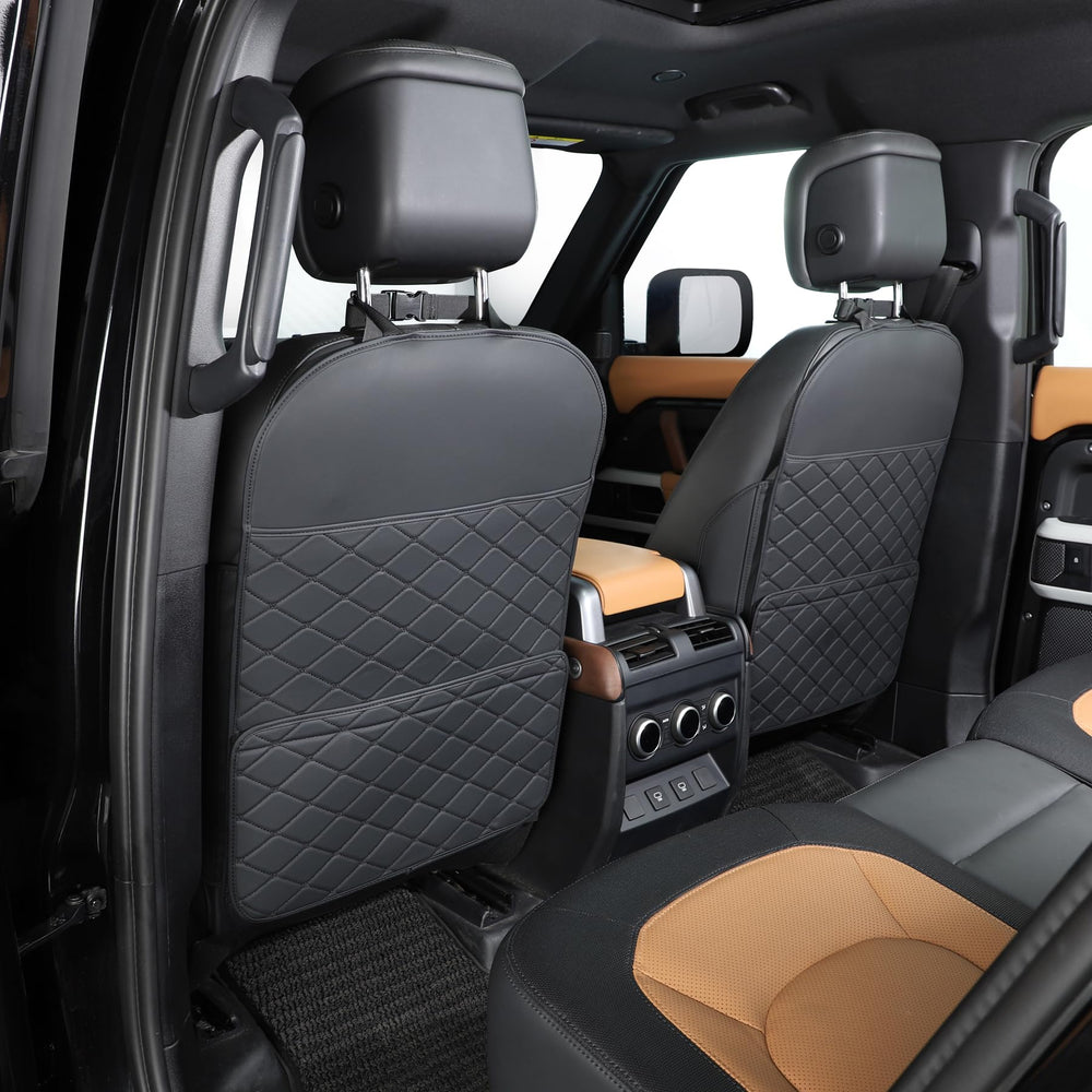 TAIKOO seat back protector kick mat protecting upholstery from scuffs and stains