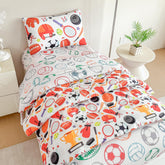 Tailor Shop basketball comforter provides cozy warmth for bedtime