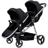 TALENBEEN double stroller twin seats, smooth ride for two kids.