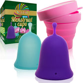 Talisi menstrual cup small for discreet wear and leak protection