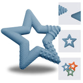 TalkTools Sensory Teeny Teether Star Ocean close-up necklace for on-the-go chewing