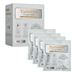 Talovee official washing block for baby bottle washers delivering deep cleaning with 160 tablets
