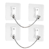 TAMDESG furniture anchors 2 pairs prevent tipping without drilling.