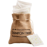 Tampon Tribe night-time pad delivers secure overnight protection for restful sleep.
