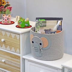T&T Homewares nursery storage with safari design adds charming organization