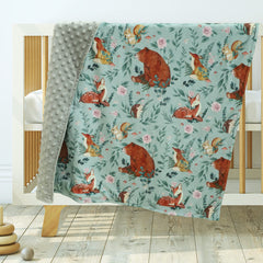 TANOFAR crib blanket in use as a soft sleep accessory