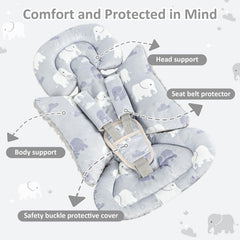 TANOFAR infant body cushion 25x15 inches for balanced newborn support