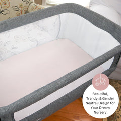 Soft, breathable muslin from Tansy Panda keeps baby comfortable.